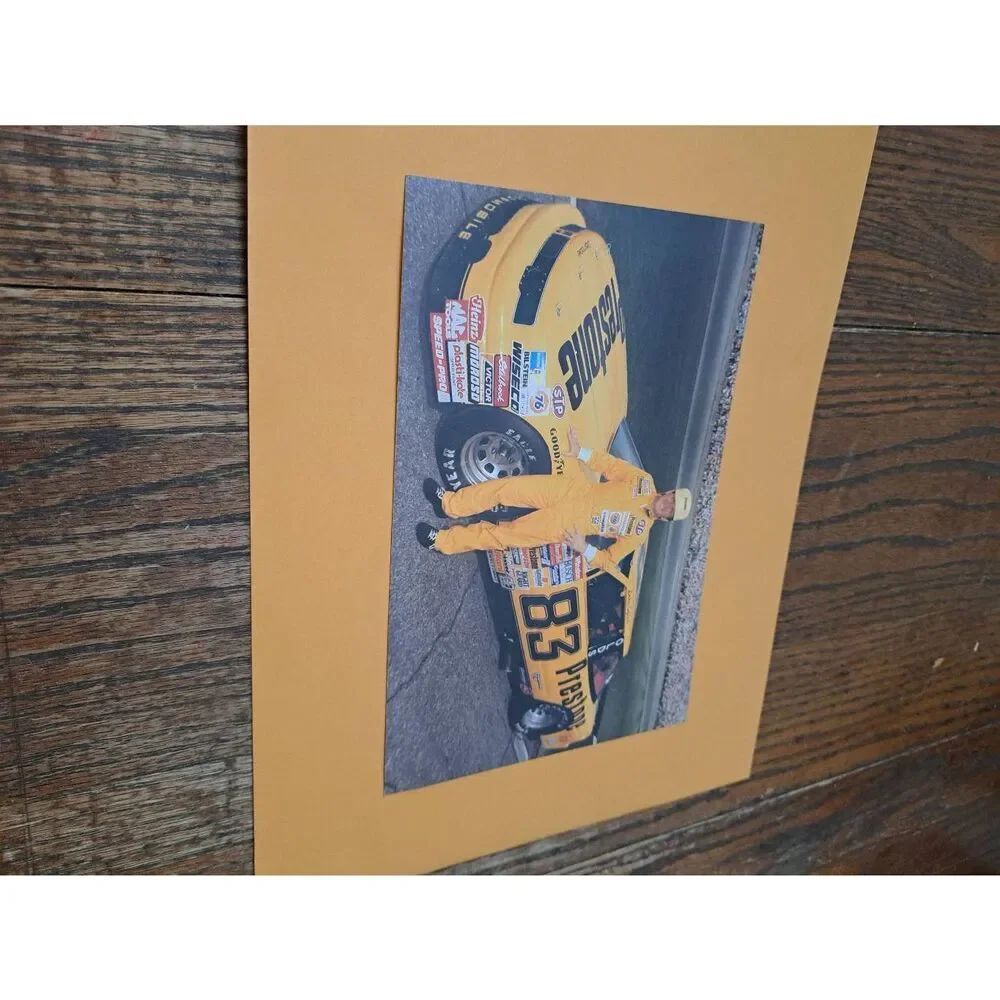 Vintage Lake Speed Driver Card #83 Oldsmobile Prestone STP 6x9 NASCAR Promo